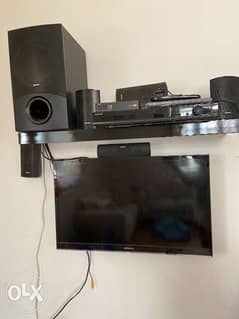 Sony TV and sound system for sale