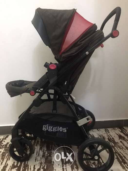 giggles stroller like new… عربة اطفال ماركة giggles 3