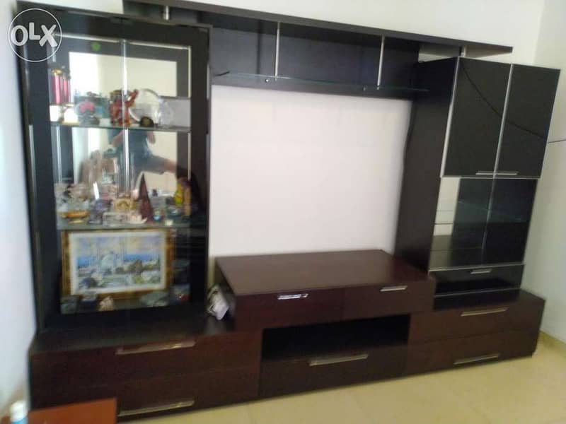 Stylish TV & Showcase Unit 2