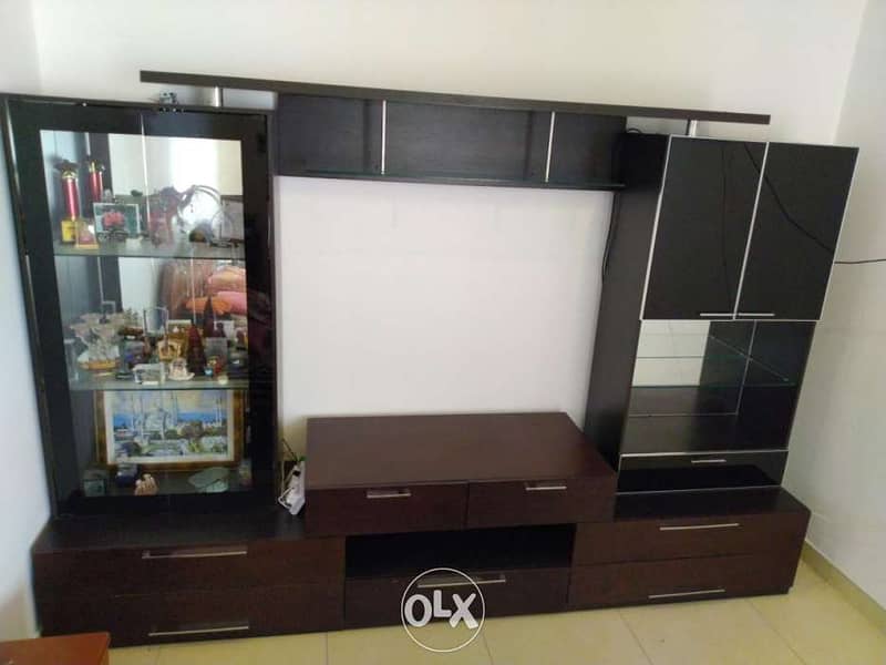 Stylish TV & Showcase Unit 4