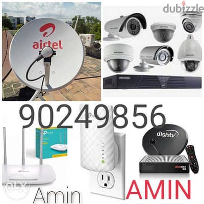 Sohar Dish Technician install and service, wifi service,