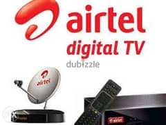 Airtel hd box new six month subscription available 0
