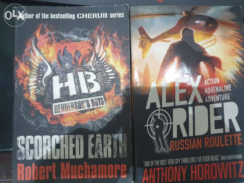 Cherub and Alex Rider books 2