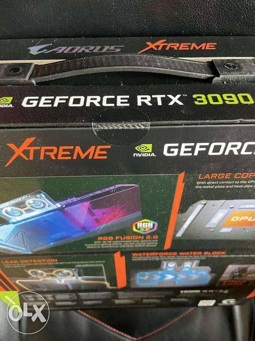 NEW SEALED GIGABYTE AORUS GeForce RTX 3090 Xtreme WaterForce 1