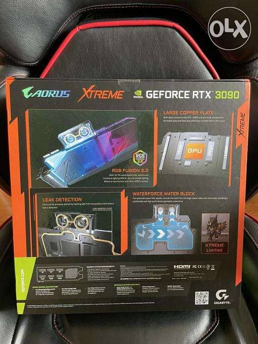 NEW SEALED GIGABYTE AORUS GeForce RTX 3090 Xtreme WaterForce 2