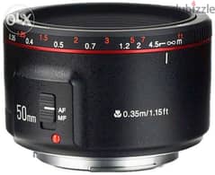 YONGNUO YN50MM F1.8 Lens For DSLR Camera's (Brand New) 0