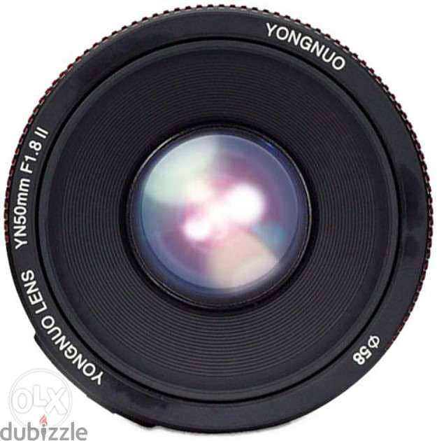 YONGNUO YN50MM F1.8 Lens For DSLR Camera's (Brand New) 1