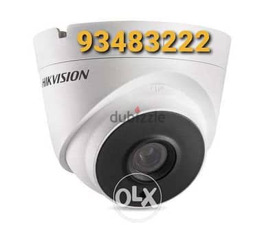 Hikvision cctv Installatgh كاميرات