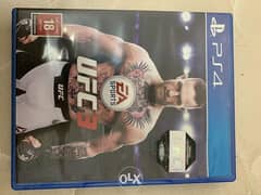 UFC3 for PS4