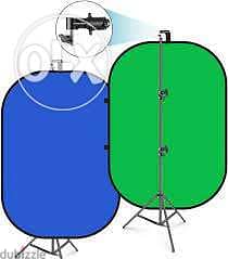 2-in-1 Reversibl Green Screen Backdrop Foldable (150x200) lllBrandNewl