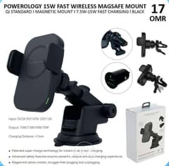 Powerology 15w Fast Wireless Magsafe Mount - Fulll Brand New Stock 0
