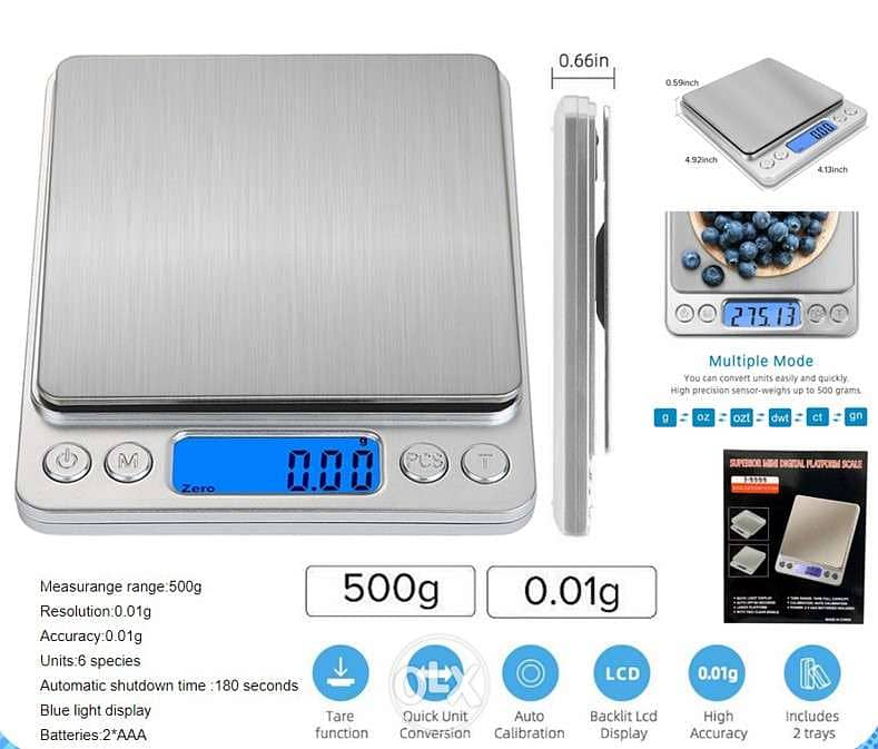 Scale Superior Mini Digital Platform Scale i2000 | Brand New Stock | 0