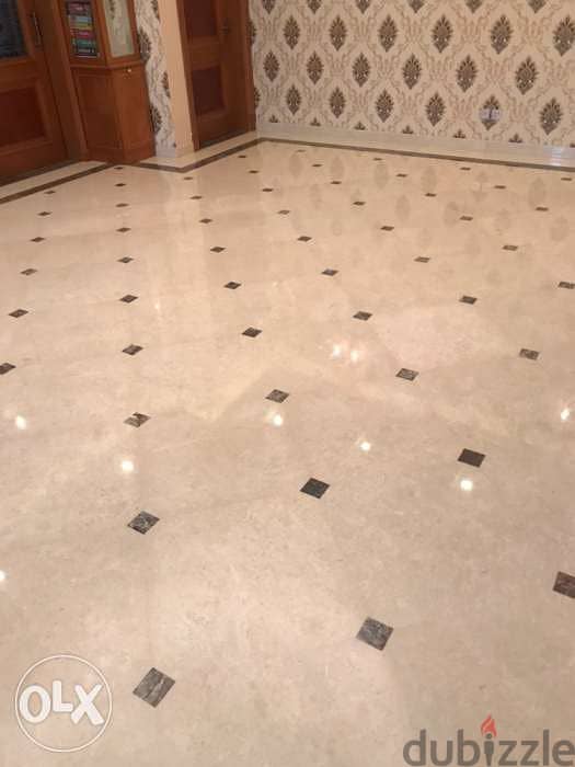 Marble grinding with polishing and cleaning, pest control 0