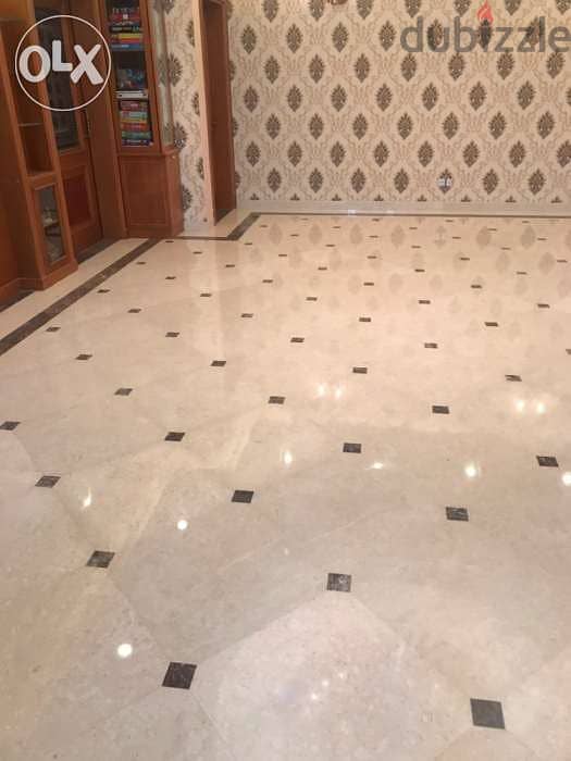 Marble grinding with polishing and cleaning, pest control 2