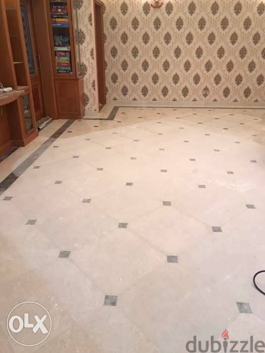 Marble grinding with polishing and cleaning, pest control 4