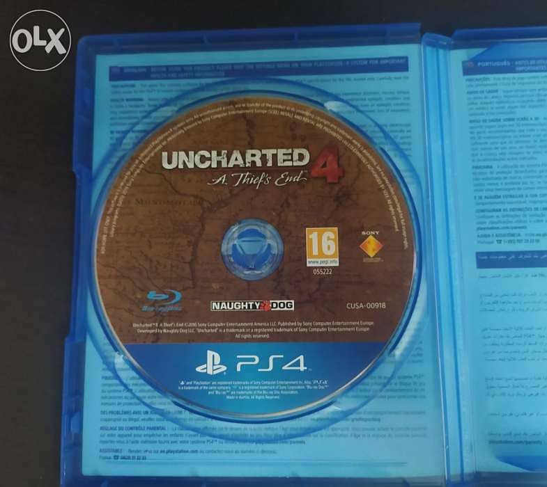 Uncharted 4 PS4 0