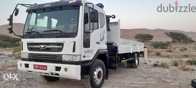 Pdo Approved Hiab Truck For Sale and For Rent 3.5 ton Lifting Capacity