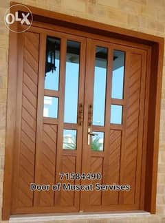 UPVC Door wooden special design
