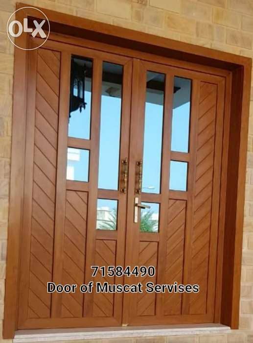 UPVC Door wooden special design 0