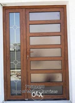 UPVC wooden doors 0