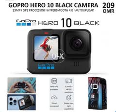 Gopro 10 Black Camera (Action) - Full Brand New Stock Avaialble