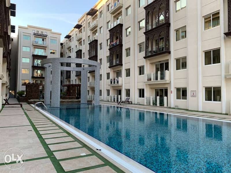 highly recommended 2bhk pool view at Rimal Bosher 0