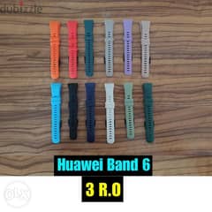 Huawei Band 6 Honor 6 احزمه ساعة هواوي باند ٦ هونور ٦ 0