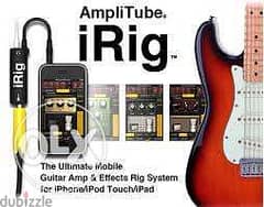 Irig Amplitube For Guitar Mobile Tab- Full Brand New Stock Available