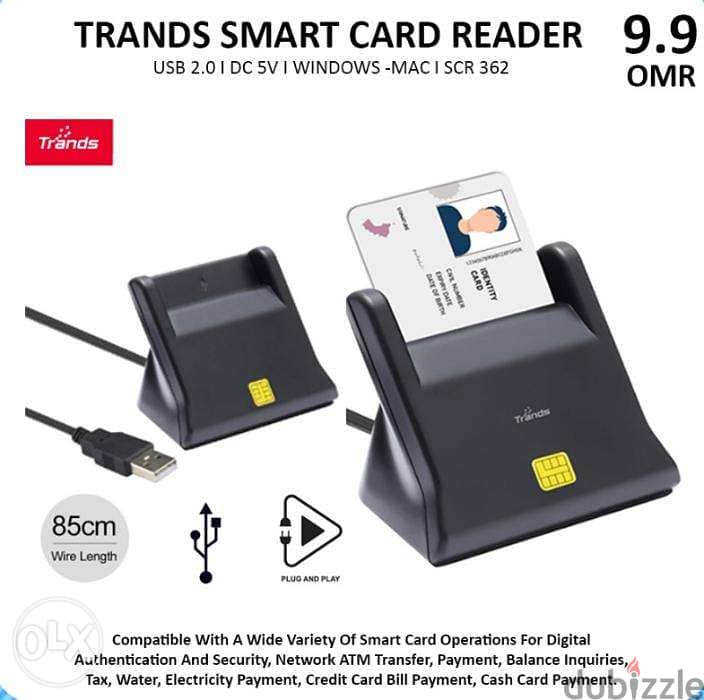 Smart Card Reader SCR 362 - Brand New Stock 0