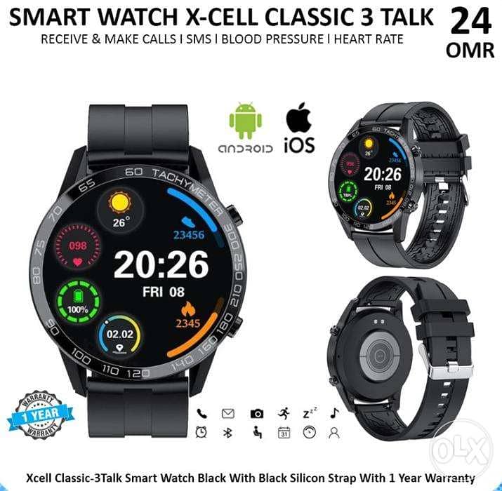 Smartwatch X-Cell Classic 3 Talk llBrand|Newll 0