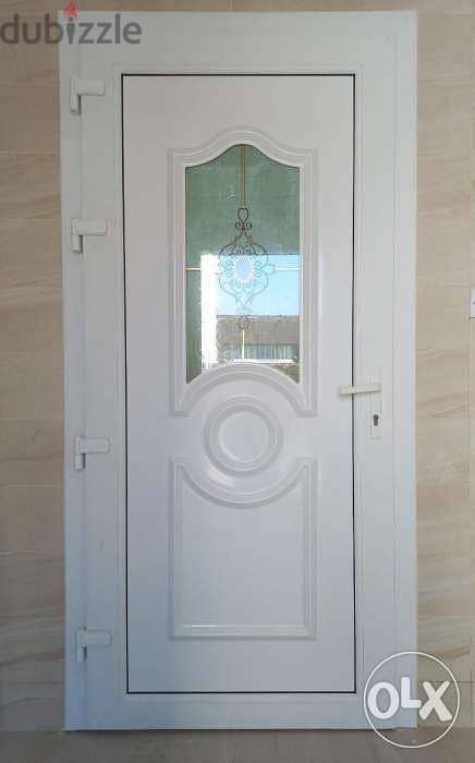 uPVC Door with decorative sheet 85 only 0