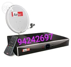 Airtel HD receiver new With 6months malayalam Tamil telgu kannda malam
