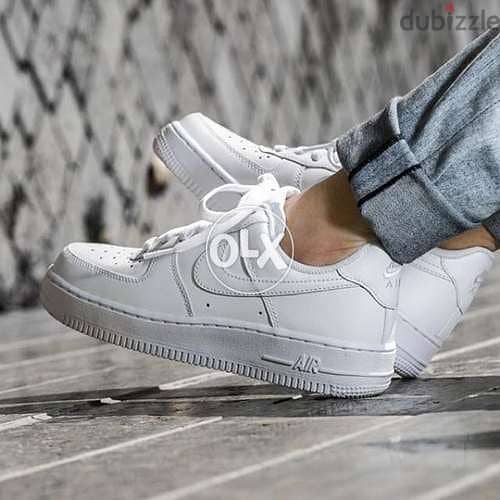 Nike Airforce 1 white shoes 0