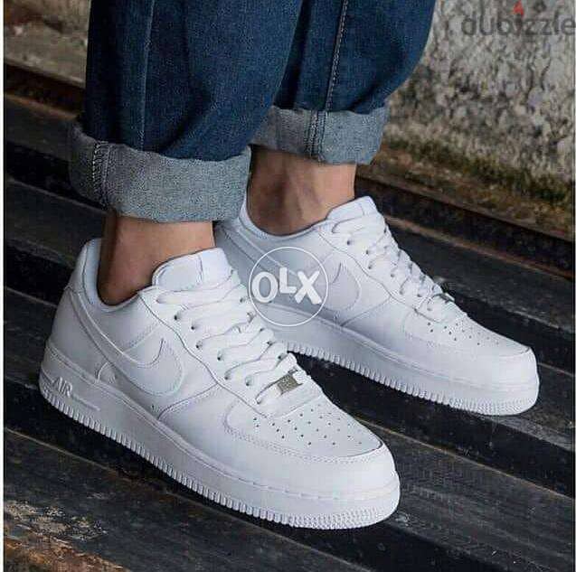 Nike Airforce 1 white shoes 1