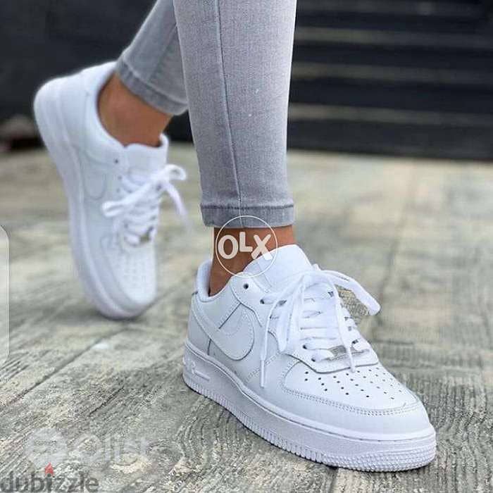 Nike Airforce 1 white shoes 2