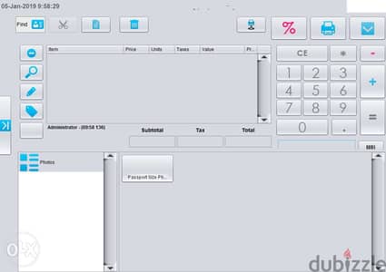 POS Sales Software support barcode scanning and thermal printing