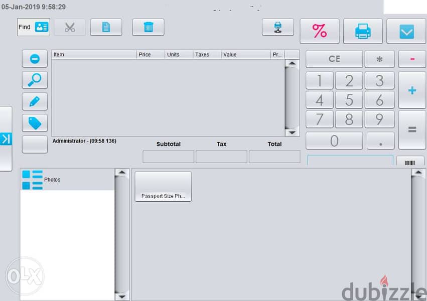 POS Sales Software support barcode scanning and thermal printing 0