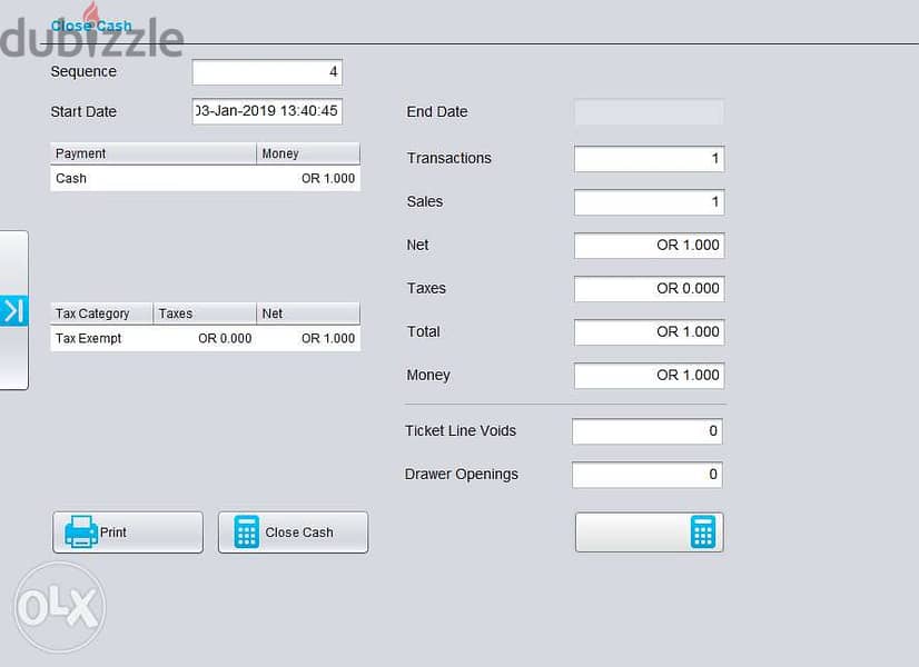 POS Sales Software support barcode scanning and thermal printing 2