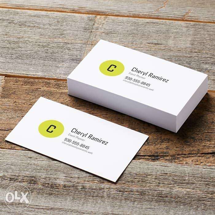 Business Cards Printing - طباعة بطاقات العمل 4