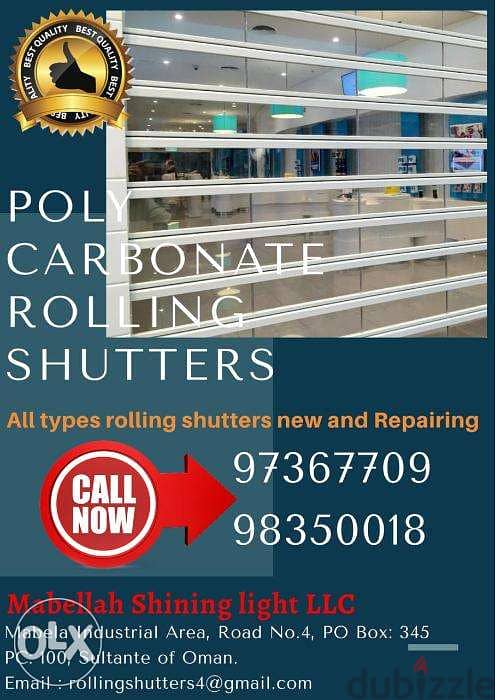Rolling Shutters New and Repairing 7