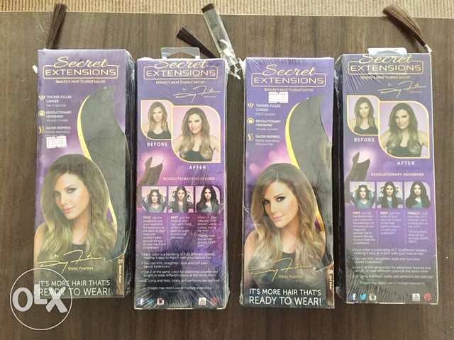 Hair Extensions Box Pack New 3