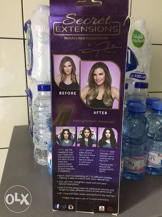 Hair Extensions Box Pack New 6