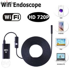 Wifi Endoscope Camera HD720P 8mm lens USB camera Cable Waterproof 0
