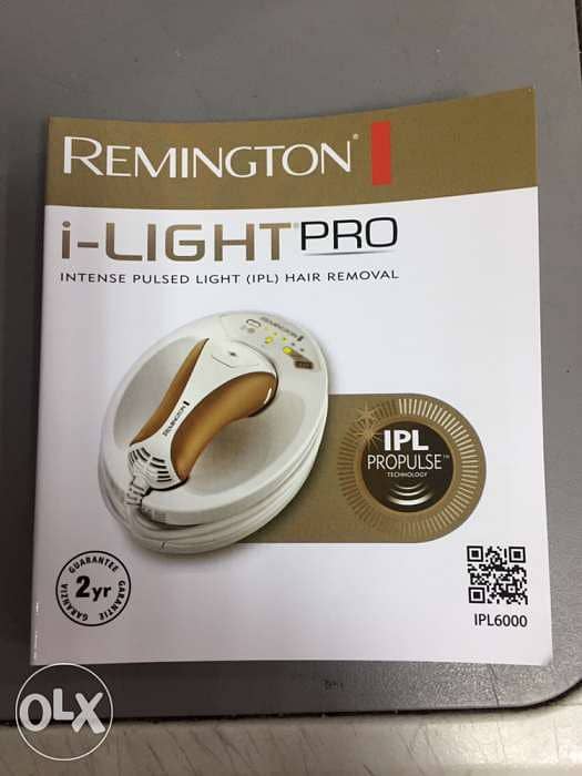 Hair Removal Device brand new  REMINGTON i-LIGHT PRO Pulsed Light 0
