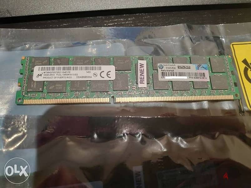 16GB DDR3 Server Registered ECC RAM (HP Refurbished) 2