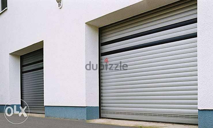 Insulated rolling shutters for cold storage and garages 0