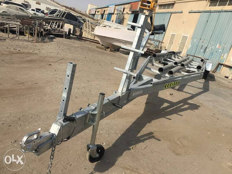 32 - 35 feet heavy duty galvanized trailer  للبيع تريلات 1