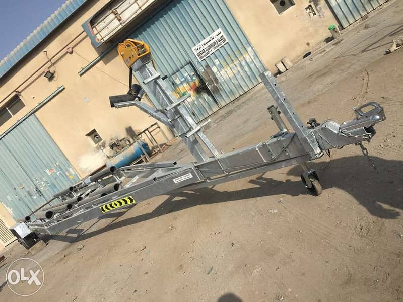 32 - 35 feet heavy duty galvanized trailer  للبيع تريلات 3