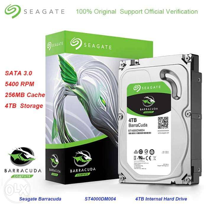 قرص داخلي Seagate 4TB HDD 0