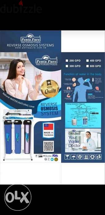 RO water purifier 400GPD 1